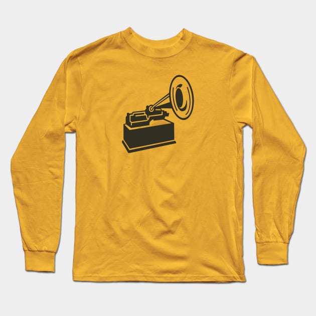 Phonograph Long Sleeve T-Shirt by mafmove